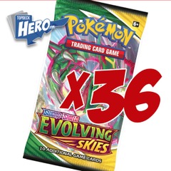 Sword & Shield - Evolving Skies 36x Booster Pack Bundle (Not a Booster Box)